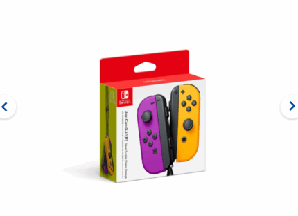 Control NINTENDO SWITCH Joy Con L/R Purpura /Naranja