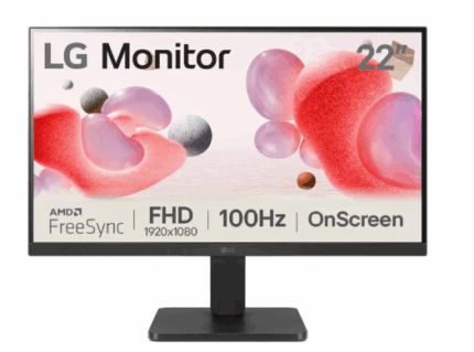 Monitor LG 22" Pulgadas 22MR410 FHD Plano Negro